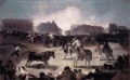Ein Dorf Stierkampf Francisco de Goya